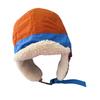 Trendy Color Blocked Winter Trapper Hat with Warm Padded Design For Running Camping Street Wear Headwear Unisex
