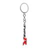 VFHJQ1 New Metal/Leather Keychain Hand-Woven Key Rope Key Ring Key Holder Gift For Honda Mugen Typer ACCORD Avancier Airwave Civic FK8