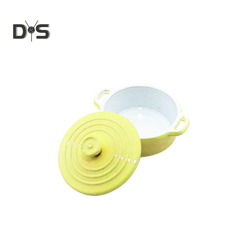 Fancytoy Market Miniatur-Suppentopf in Bonbonfarben, Puppenhaus-Zubehör, Geschenk, Saucenpfanne, Spielzeug