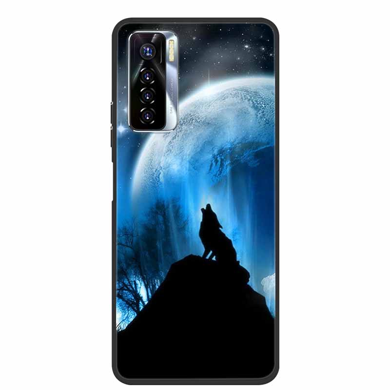 For Tecno Camon 17 Pro Cases 17P 17 Soft TPU Silicone Phone Cover for Tecno Camon 17P Back Cover Bumper Fundas Camon17 CG7n Capa