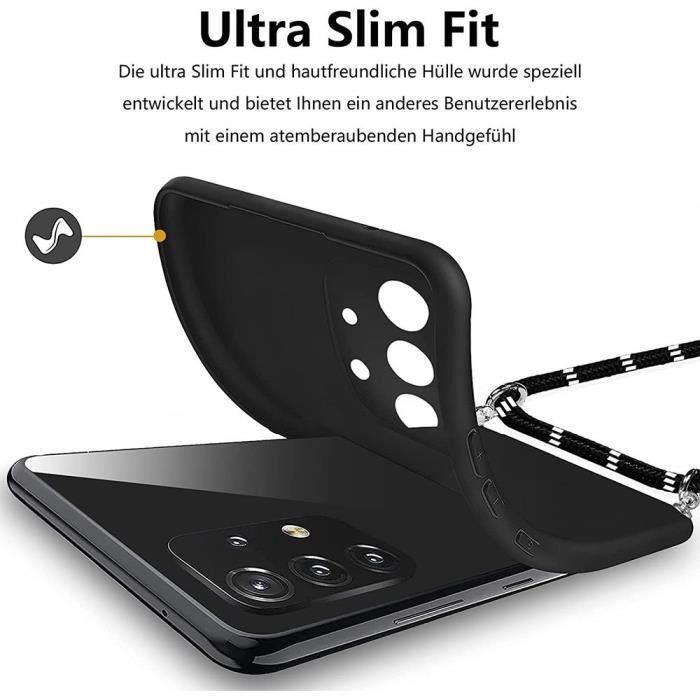 Coque de protection pour Samsung Galaxy A23 5G - BOOLING - Silicone Souple - Noir