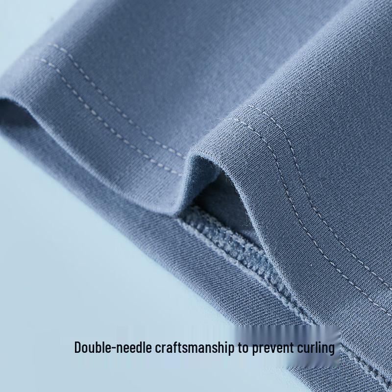 Yiershuang 10A Antibacterial Men's Cotton Boxer Briefs 5-Pack