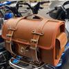 Bolsa de Assento Traseiro Universal para Motocicleta Honda, Suzuki, Haojue, Dayang, Liexing - Bolsa Suspensa de Bagageiro Retro para Scooters