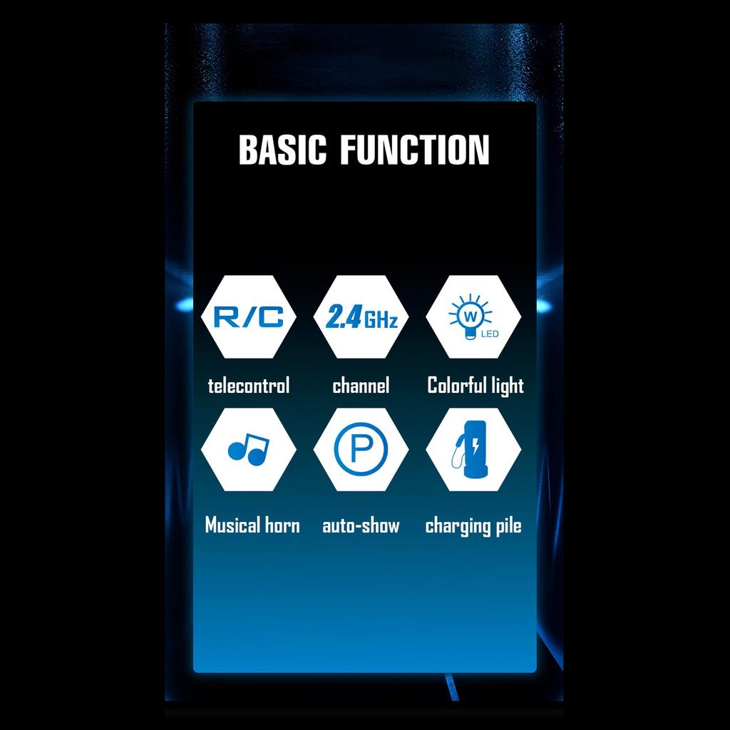 Children's Remote Control Car With Charging Pile Simulation New Energy Electric Car Sports Car Model Electric Toy