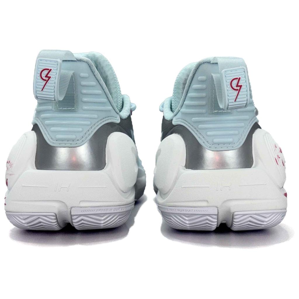 Li Ning Speed 9 Heißes Blut Schockwelle Stoff Abriebfest Leicht Niedrig geschnitten Basketballschuhe Unisex Rot Blau ABPT001-6()