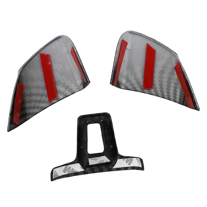 Car Interior Trim As Picture Shows Steering Wheel Panel Cover Trim Trim Carbon Texture Steering Wheel Panel Cover For Golf 6