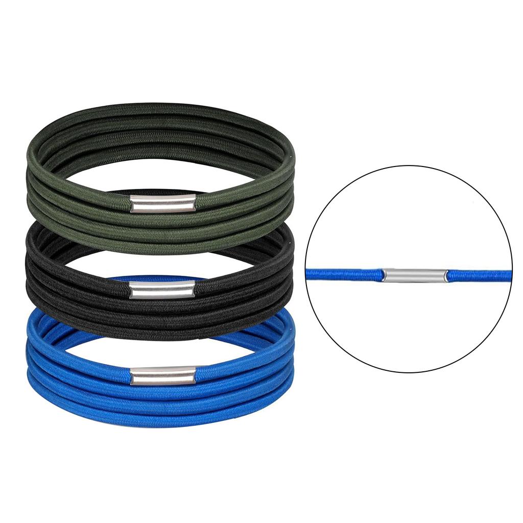 3PCS Rubber Trash Bag Holder Elastic Band Secure Garbage Can Strap Prevent Slippage For Home Outdoor Travel Essential
