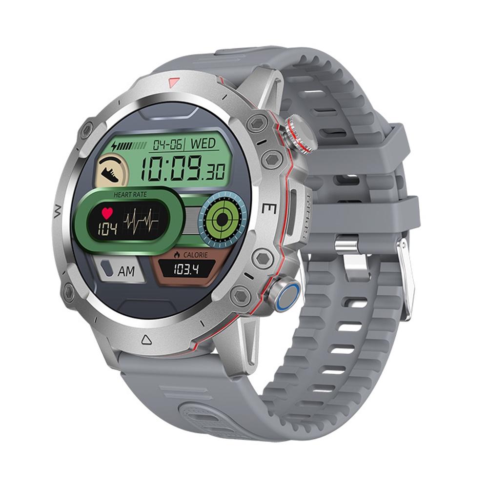 

Outdoor Sports Fitness Smart Watch 1.53 Heat Rate Sleep Health Clock Waterproof Voice Assistant Alarm Clock Music Smartwatch