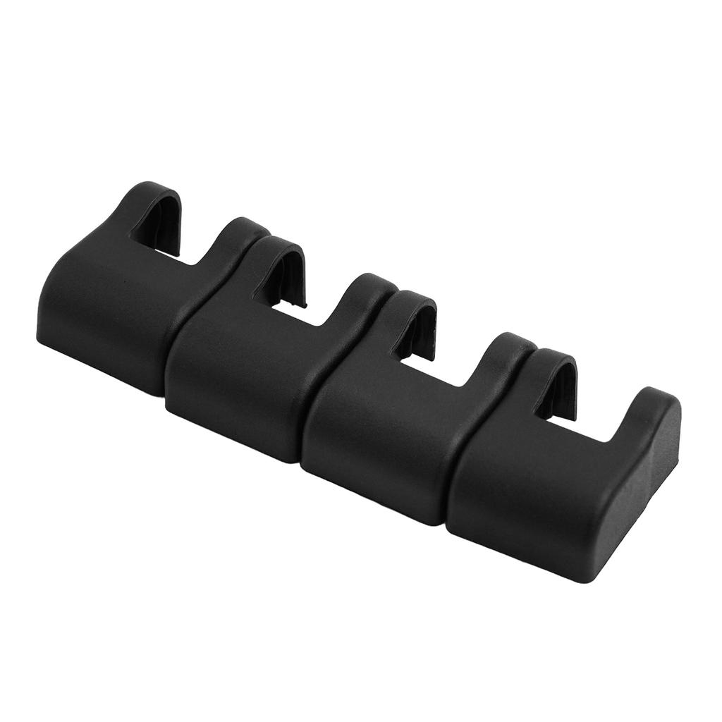 4 Stück/Set ABS Auto Türstopper Abdeckung Für Golf 7 MK7 7.5 MK7.5 2013-2020 Kunststoffteile Zubehör Schwarz