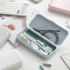 1 Piece Mini Pencil Pouch Small Fashion Simplicity Solid Color Series Pencil Case Back To School Lovely Stationery Storage Box