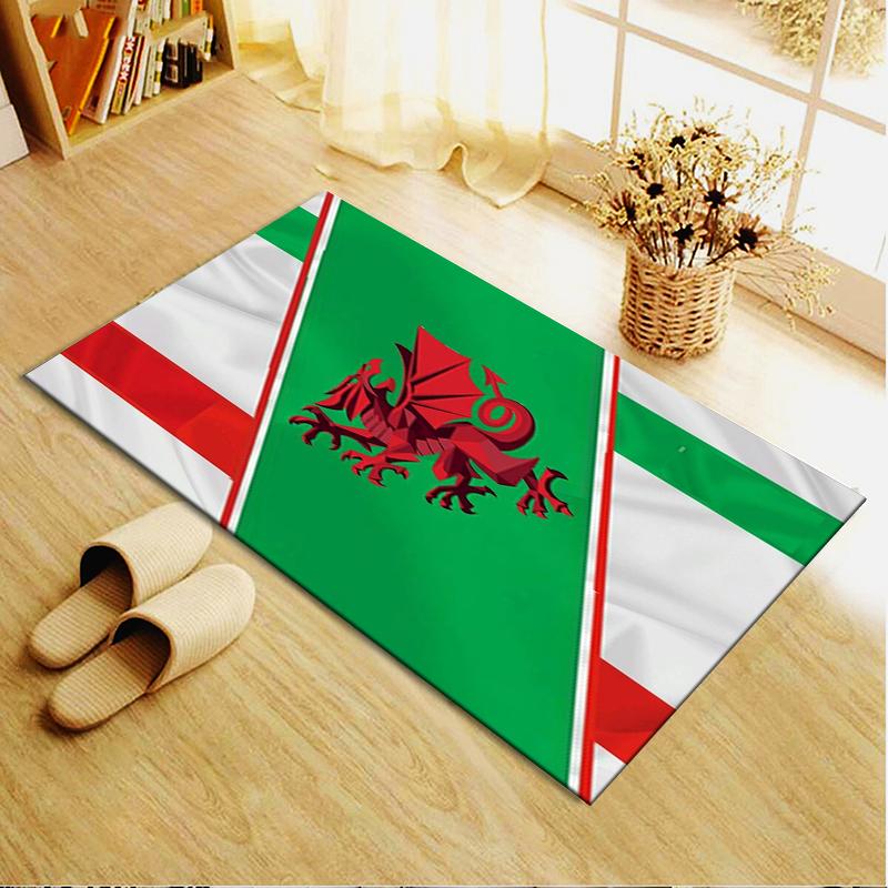 Nuovo Tappeto Wrexham AFC 2025 per Soggiorno Camera da Letto Casa Decorazione Divano, Tappetino Antiscivolo per Giochi Bambini