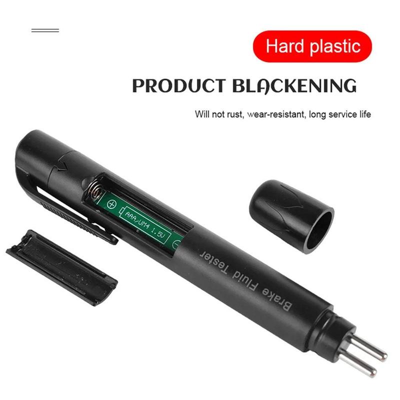 Automotive Brake Fluid Tester Pen LED Display Oil Quality Test Tool for Vehicle Brake Fluid Testing