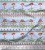 Soimoi Cotton Cambric Fabric Leaves & Floral Artistic Print Fabric by the Metre 42 Inch