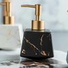 Der Neue 260ml Badezimmer Luxus Marmor Seifenspender Duschgel Shampoo Wasserflasche Quadratisch Lotion Spenderflasche