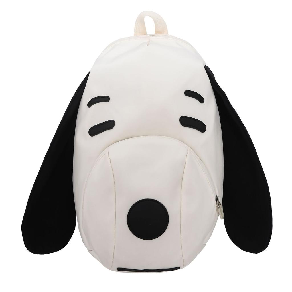 School bag cute puppy cartoon backpack super cute funny large capacity school bag going out travel bag versatile niche backpack