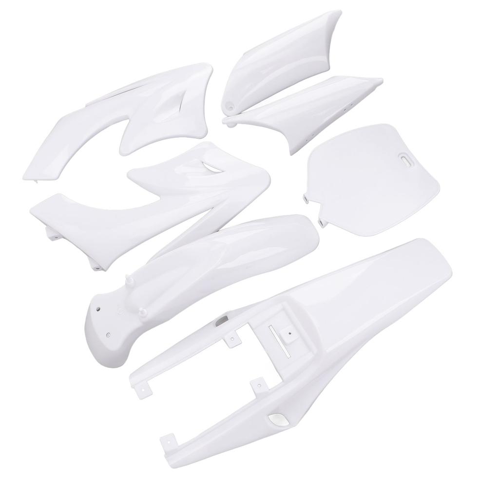 7PCS Plastic Fairing Body Cover Kits Shockproof Motorcycle Mudguard Replacement for Apollo   Dirt Bike Chinese 2 Stroke 47  49 