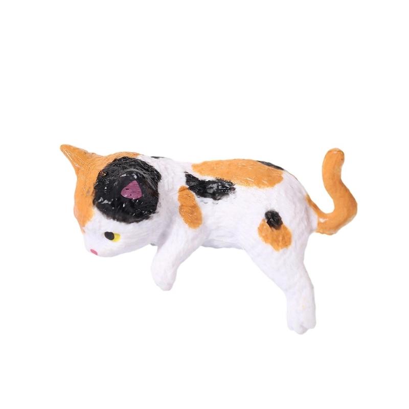 Cats Fingurine Computer Monitor Decors Mini Dog Kitties Screen TV Decorations Personality Car Accessories Mascots Craft