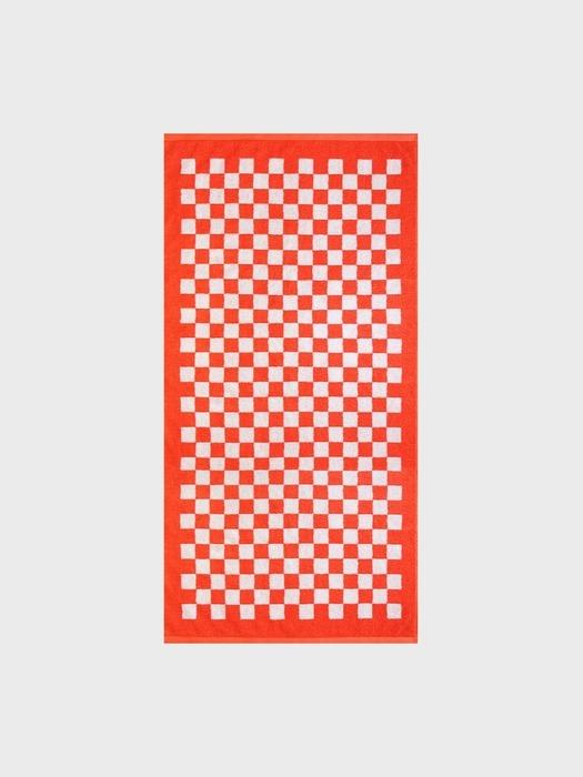 

Songwol Towel Orange Checkerboard Bath Towel [1P] 1 orange checkerboard bath towel