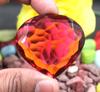 77.55 Carat Exclusive New Year Offer Red Topaz Pear Shape Lab Created Gemstone SN360