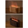 130ml Capacity Ultrasonic Flame Humidifier Colorful Light Atomization Diffuser  Bedroom Use