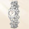Fashion Rectangle Women Watches Ladies Stainless Steel Strap Waterproof Quartz Wristwatches Reloj Mujer
