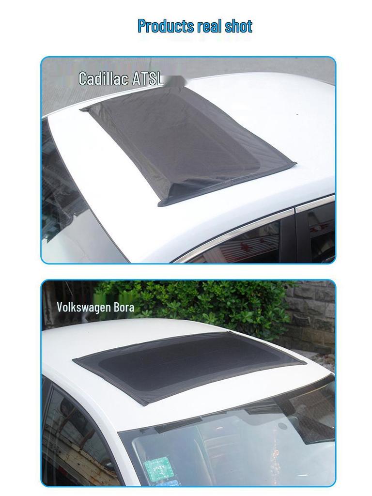 Magnetic Car Sunroof Mosquito & Dustproof Screen Shade