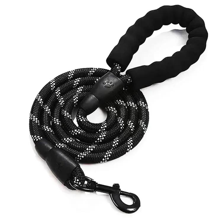 Reflective Strong Dog Leash for Small Medium Large Dogs Pet Leashes Drag Pull Tow Harness for Golden Retriever And More