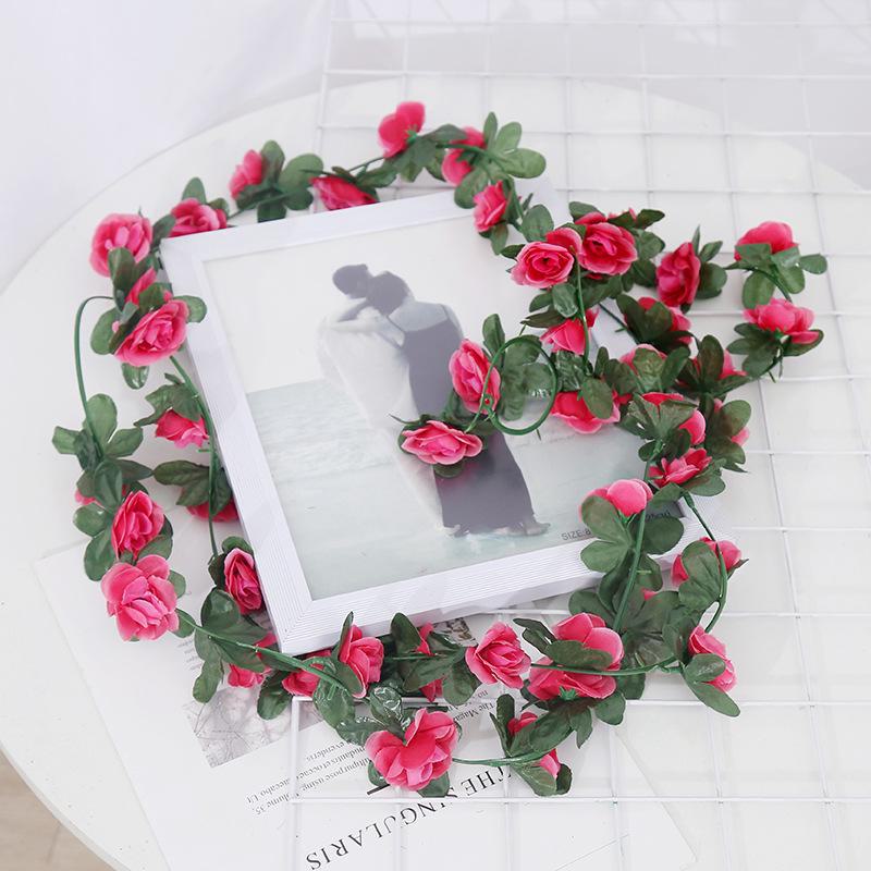 45 Rose Vine Artificial Silk Flowers - Decorative Simulation Vines