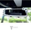 Luxury Car Rearview Mirror, Interior Rearview Mirror, Easy to Dress Up, Stylish Interior Mirror, Makes a Great Gift (Daisy)