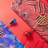 Chinese Style Lucky Money Bag Cloth Floral Red Envelope New Year Packet New Year's Money Pocket Money Spring Festival Supplies