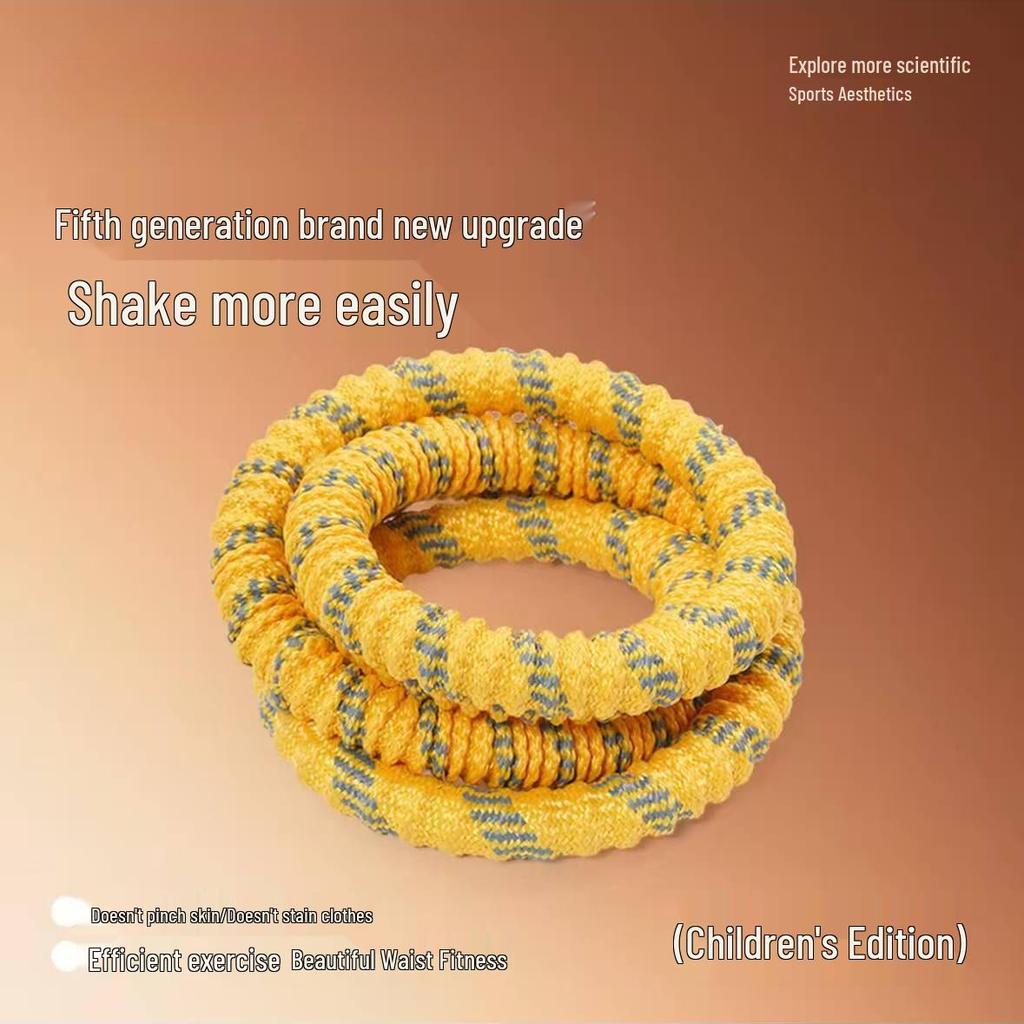 Upgraded Silent Weighted Hula Hoop for Waist Slimming and Abdominal Shaping