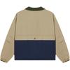 Levis Simple Comfortable Versatile Color-Block Casual Loose Long Sleeve Jacket Men Jacket Blue-Brown Green 001HW-0000