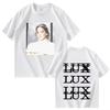 Rosalía LUX T-shirt Nuovo Album Harajuku Grafica Oversize Uomo Donna Manica Corta Top Moda Maschile Accogliente Musica Pop Streetwear