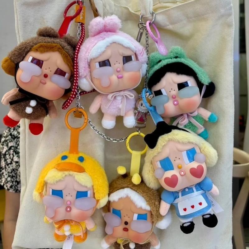 Crybaby Weint Wieder Serie Figuren Blind Box Vinyl Gesichts Puppe Spielzeug Crybaby Tier Anhänger Puppe Taschen Deko Schlüsselanhänger Geschenk
