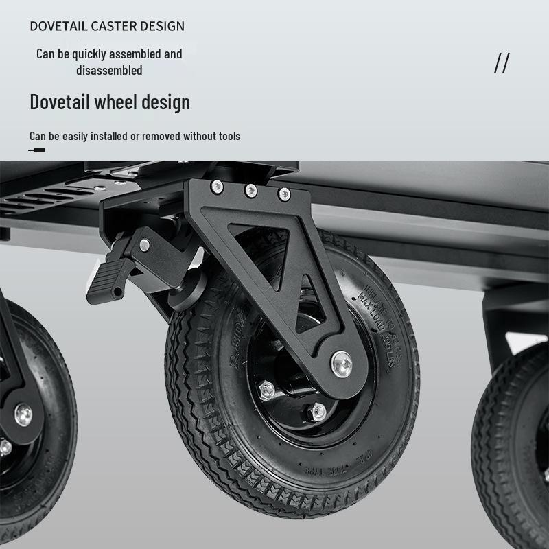 Bilateral Film & TV Director's Trolley - Professional 300kg Load Capacity