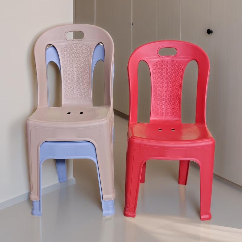 HUIHUADU Stackable Plastic Dining & Study Chair