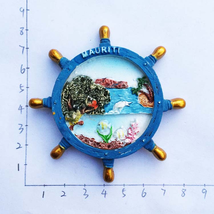 Mauritius Travelling Fridge Magnets Creative Mauritius Tourism Souvenirs Fridge Stickers Home Decor Wedding Gifts