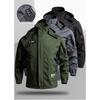 Wear-resistant Jacket Autumn And Winter Plus Velvet Cold Warmth Army Green Outdoor Overalls Suit Men's Water Jacket