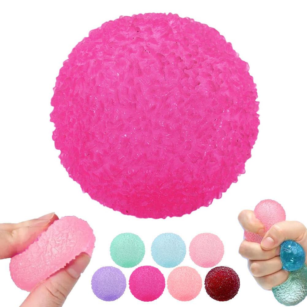 Ice Ball Maltose Fidget Toy Squishy Slow Rebound Anti Stress Ball For ADHD Sensory Play Colorful Soft Decompression Toy