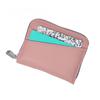 New Women's Zipper Purse Short Lychee Pattern Fashion Multi-Card Slot ID Card Holder Coin Zipper Purse for Women Portable Purse