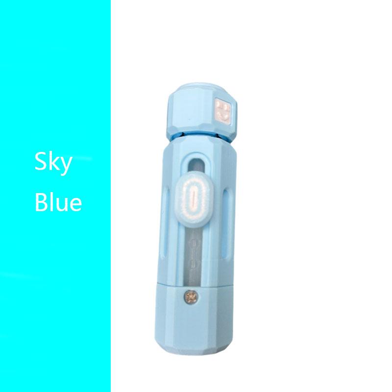 Multifunctional Fun EDC Fidget Toys Fashion Plastic Fidget Spinner with Light Design Stress Relief  Relaxation Toy ADHD Tools