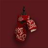 Christmas Knitted Scarf Women's Autumn and Winter New Korean Version Double-sided Thickened Versatile Cute Snowflake Student Gift Tide