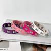 Punk Style American Street Leather Bracelet with Cute Niche Design