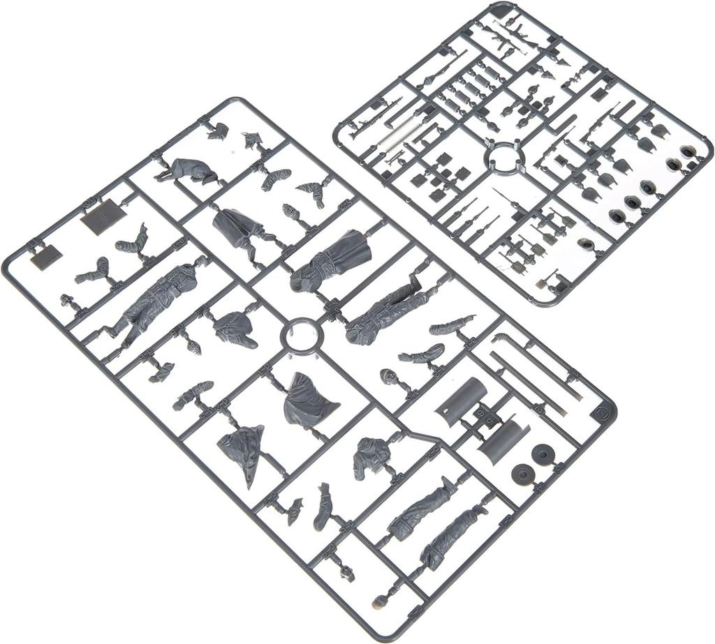Tamiya 1/35 Militær Miniatyrserie Nr. 212 Tysk Hær Infanteri Feltkonferansesett Plastmodell 35212