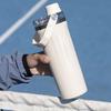 800Ml Nonrust Steel Vacuum Water Bottle With Leak Proof Seal And Ergonomic Handle For Travel Hydrations