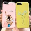 For Honor 10 Case Honor10 COL-L19 COL-L29 Fashion Moon Pattern Soft Silicon Protective Cover Phone Cases