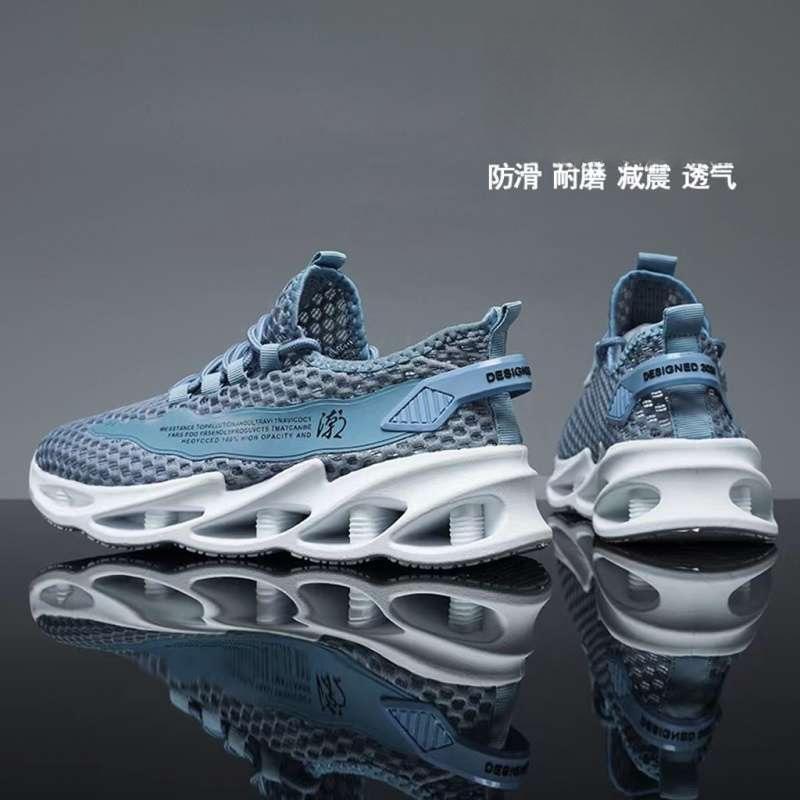 Sandals Men's Summer Non-slip Soft Sole Lightweight Breathable Mesh Running Shoes Youth Outdoor Sports Beach Shoes