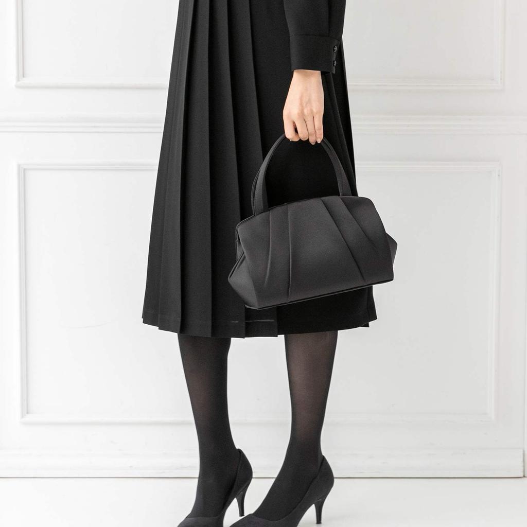 Tokyo Soir Soft Formal Bag with Tucks for Both Celebrations and Condolences (5620395-00)