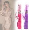 Vibrant Purple And Pink Electric Vibrator The Yutu Lover For Ultimate Pleasure And Stimulation