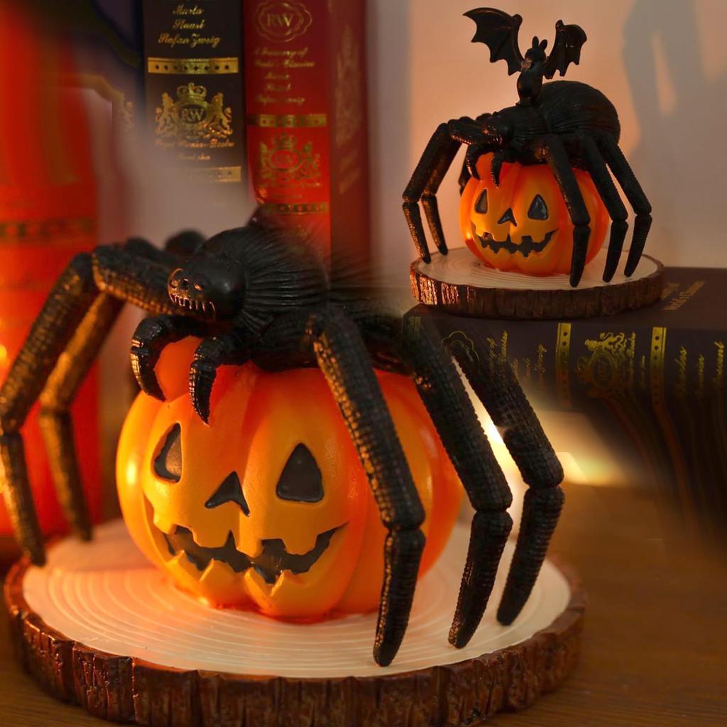 Halloween Decorations, Spider , Resin Ornaments, Home Desktop, Holiday Party